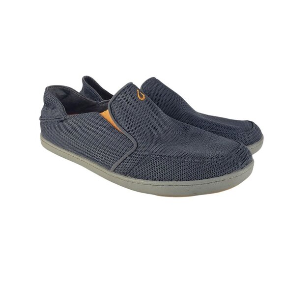 Olukai Nohea Mesh Shoes Gray Convertible Slip On Comfort Mens Size 9.5 - Picture 1 of 10
